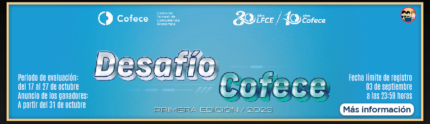 Desafío Cofece, Primera Edición / 2023